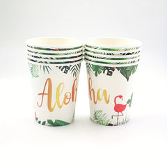 Tropical Flamingo Party Supplies Set for Birthdays & Celebrations