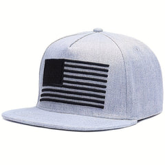 Men's American Flag Embroidered Hip Hop Baseball Cap