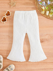 Toddler Baby Girls Flared Pants 3pcs Set