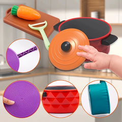 Kitchen Utensils & Simulation House Toys, Pots & Pans Kitchen Toys