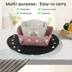 Collapsible Silicone Bowl And Plate Set for Family and Camping