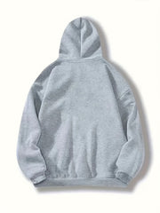 Christmas Gnomes Print Hoodie Casual Sweatshirt