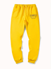 LA California Casual Graphic Joggers Men's Sweatpants