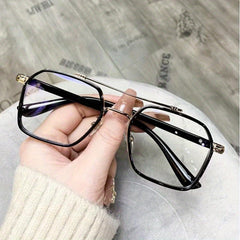 Anti Light Men's Large Frame Glasses Unisex Glasses Frame