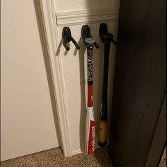 Wall Mounted Vertical Baseball Bat Rack Softball Bat Display Rack