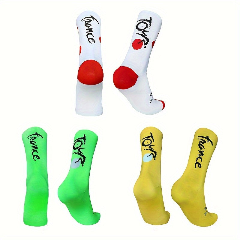 Breathable Cycling Socks for Outdoor Activities