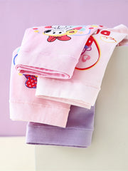 4pcs Children's Underwear Set Cotton Cartoon Print Panties