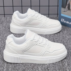 Lace-up Breathable Skate Shoes Women's Low Sneakers