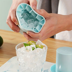 Easy Release Round 3D Ice Cubes Maker Silicone Mold