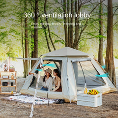 Automatic Quick Opening Tent Breathable Waterproof Easy Build for Camping