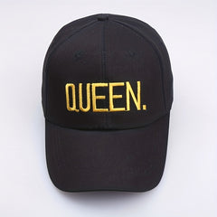 King Queen Embroidered Baseball Cap