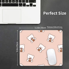 Funny Bear Desk Pad Office Mouse Pad Large Small