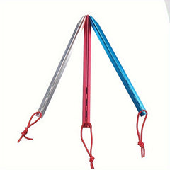 10pcs Aluminum Triangular Ground Nails for Tents