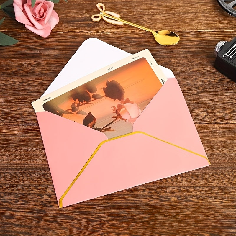 Hot Stamping Border Western Envelope Invitation