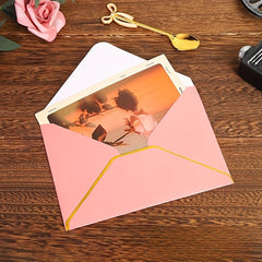 Hot Stamping Border Western Envelope Invitation