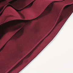 Satin Hijab Shirt with Tie for Spring & Summer