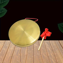 Copper Gong Percussion Toy - Party Cheer Wooden Toys