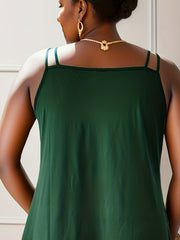 Solid Round Neck Tank Top