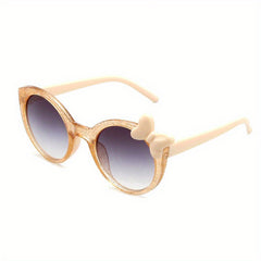 Y2K Bow Decor Sunglasses UV Protection for Girls