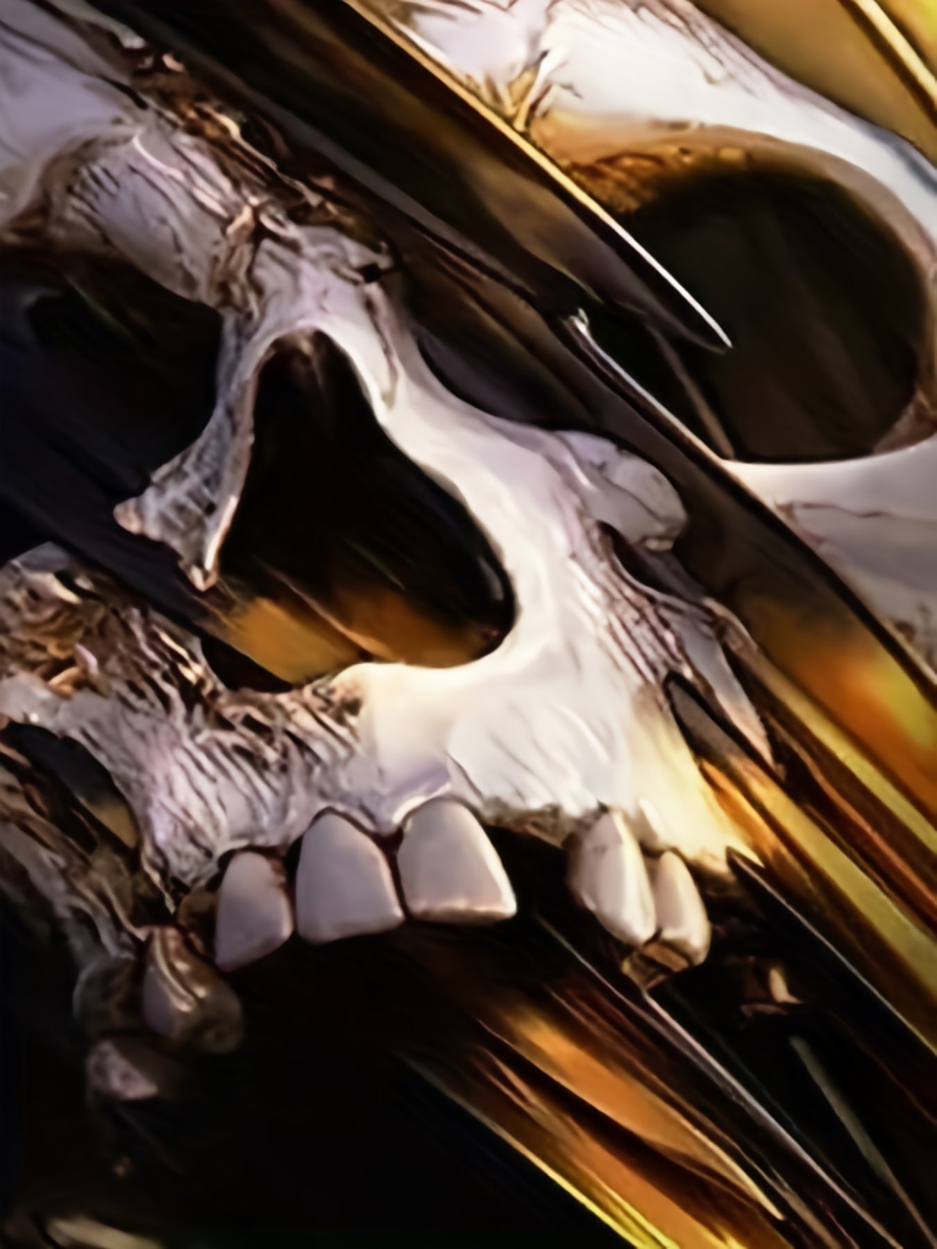 Men's 3D Skull Print T-Shirt Breathable Tee for Summer Outdoor