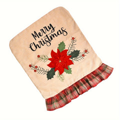 2pcs Christmas Chair Covers for Dining Room Kitchen Wedding