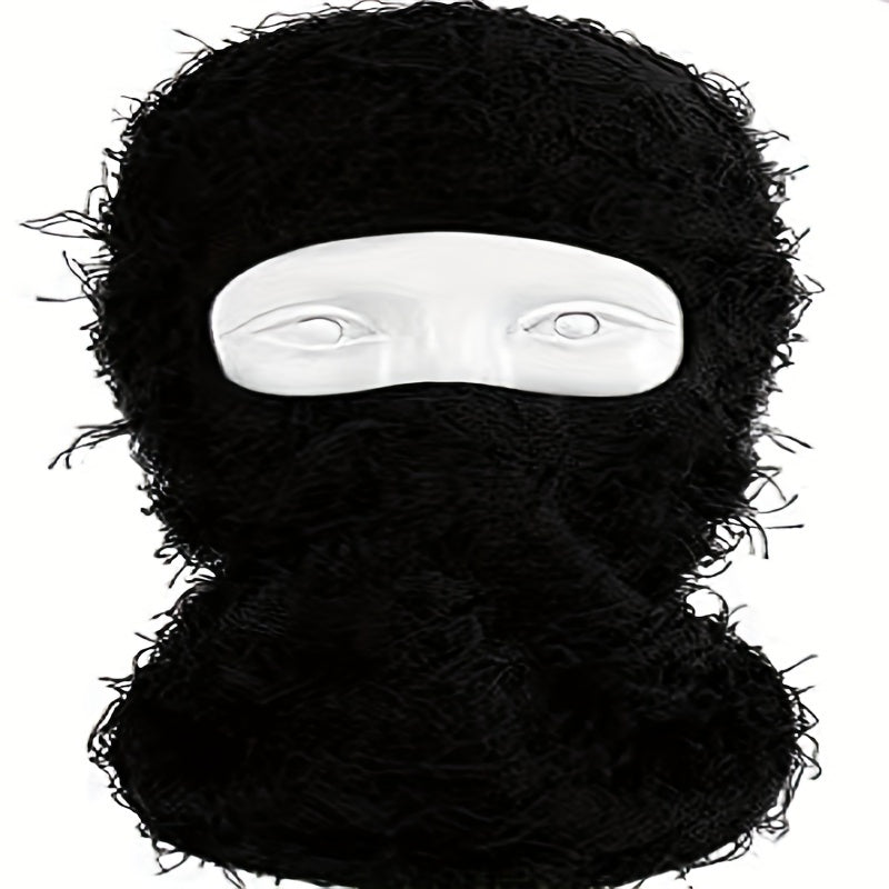 Knitted Balaclava Full Face Cover Hat for Outdoor Sports