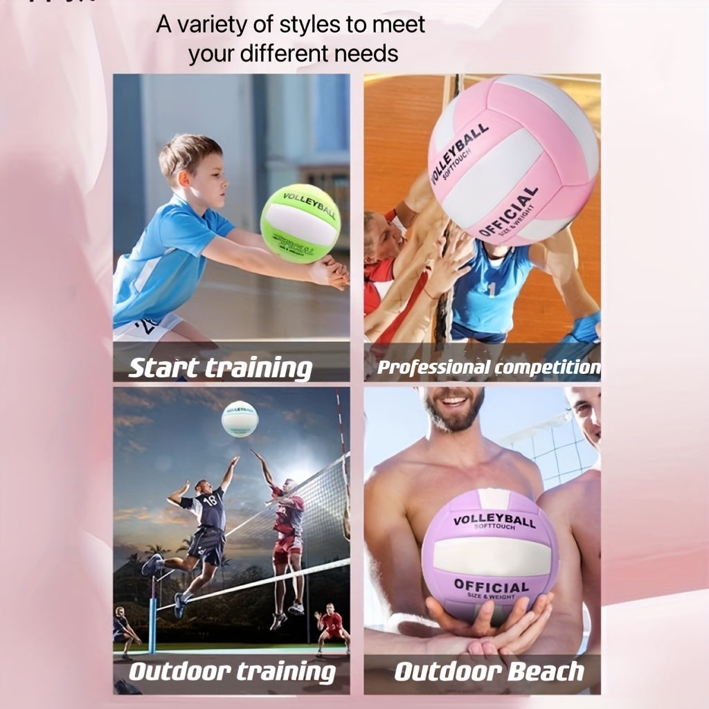 Durable Soft No 5 Volleyball for Outdoor Indoor Training