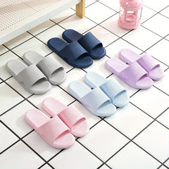 Men's Open Toe Slides Soft Sole House Slippers