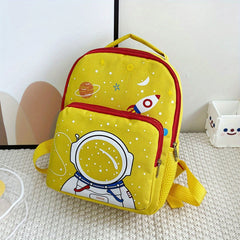 Kids' Astronaut Pattern Backpack Lightweight Casual Backpack for Primary School