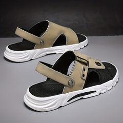 Men's Dual Purpose Sandals Casual Hollow Out Non Slip Shoes