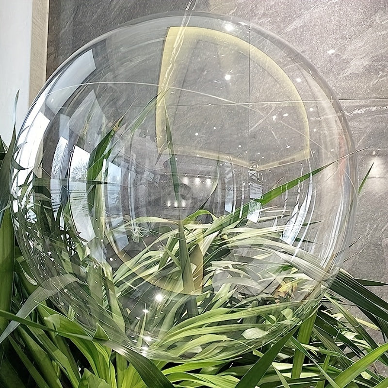 10pcs Transparent Balloons Crystal Bubble Wave Balloon Size 39 88 44