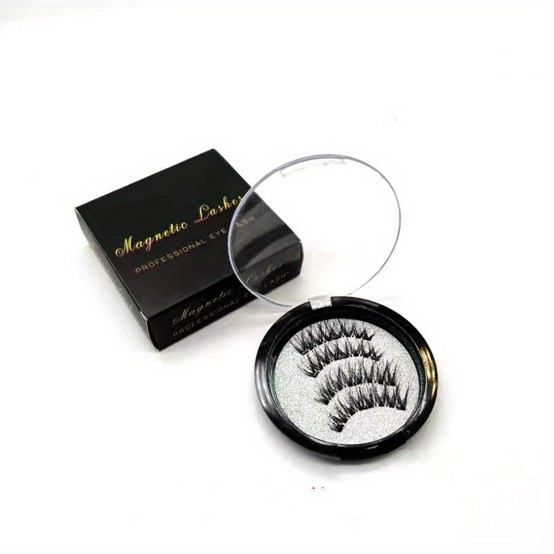 Magnetic False Eyelashes - No Glue Needed - Self Adhesive Lashes