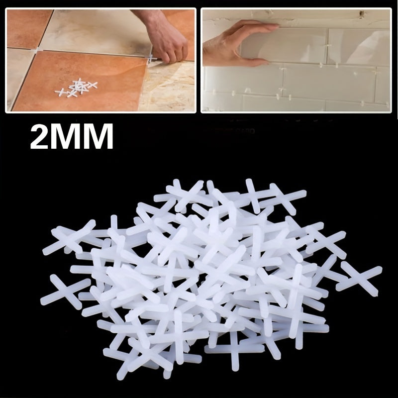 100pcs Tile Leveler Tile Floor Positioning Seam Cross Ceramic Tile Spacers