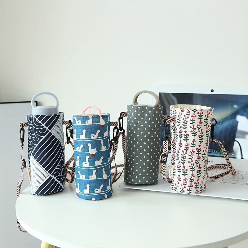 Nylon Water Bottle Storage Bag Organizer