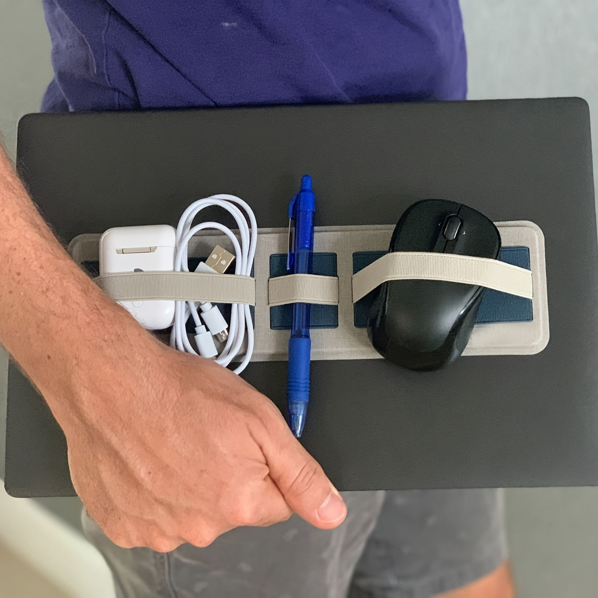 Adhesive Cable Organizer for Laptop Office Home Computer Accessories
