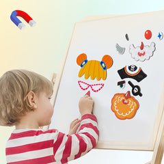 Kids Magnetic Dress Up Sticker Puzzle - 4 Fun Themes
