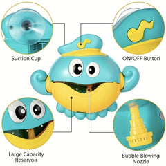 Bubble Octopus Bath Toys - Interactive Baby Play Toys