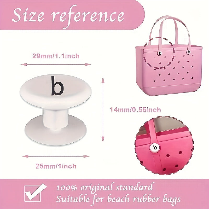 Beach Bag Shoulder Strap Buckle Plastic Lightweight Replacement Rivets