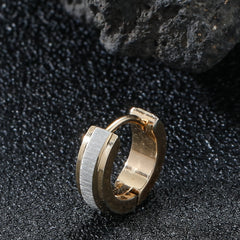 Men's Stainless Steel Hoop Earring
