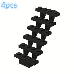 4pcs Building Block Set Staircase Scene Construction Kit DIY Toy
