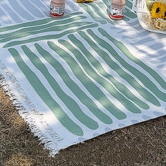 Retro Print Foldable Outdoor Picnic Mat