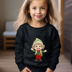 OERYUI Anime Boy Graphic Sweatshirt Girls Long Sleeve Pullover Kids Sports