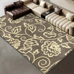 Large Modern Floral Area Rug for Living Room Bedroom Office