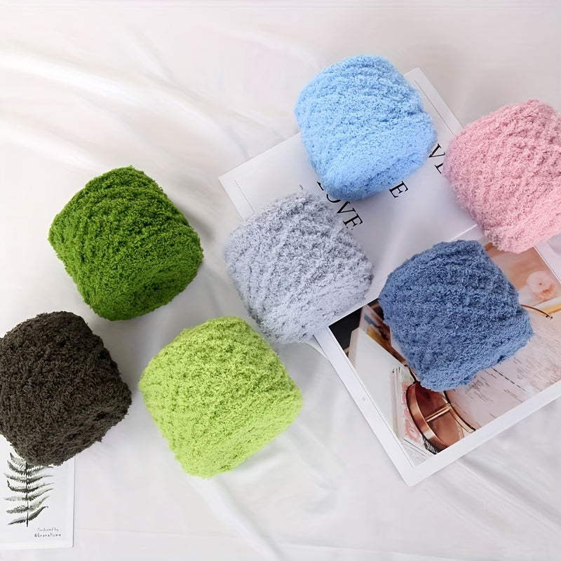 100 Acrylic Yarn Soft Skin-friendly Yarn Crocheting & Knitting
