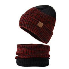Knit Beanie Hat & Scarf Set for Winter - Warm & Thick - Perfect Gift