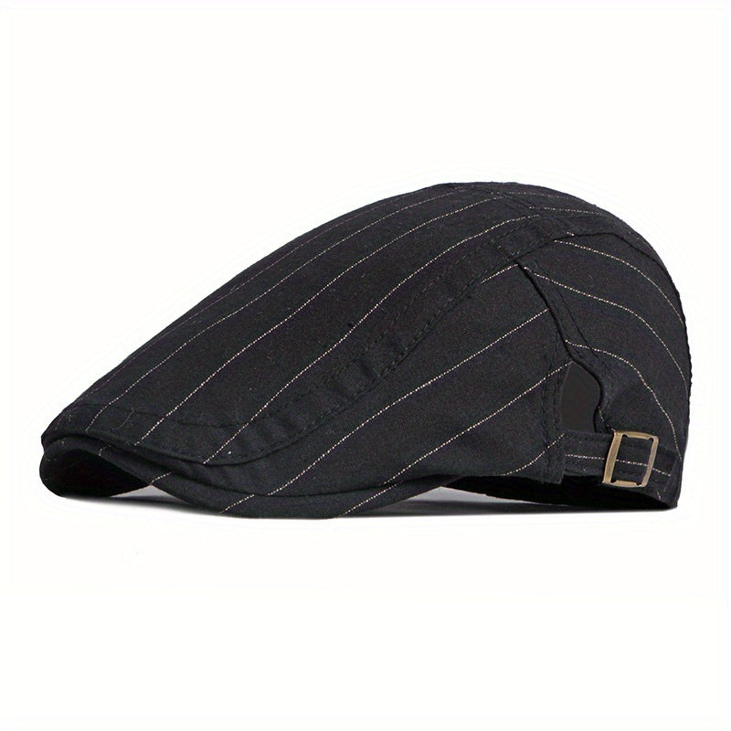 Men's Thin Breathable Peaked Cap British Retro Beret