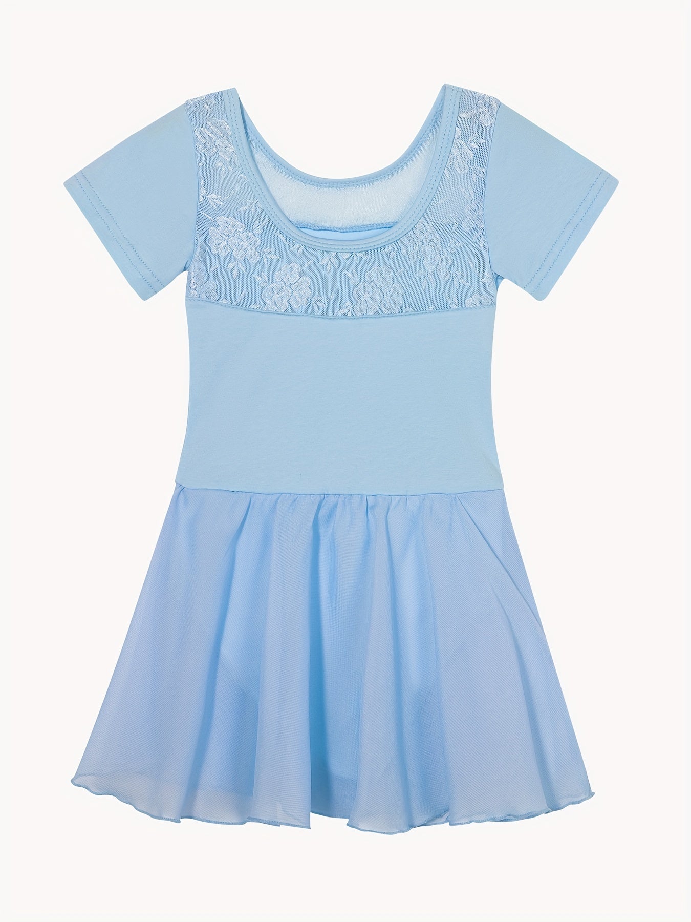 Girl's Ballet Dance Dress Athletic Cotton Stretch Short