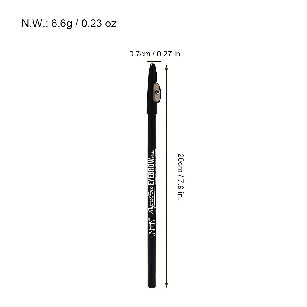 4-Color Eyebrow Pencil Eyeliner + Sharpener