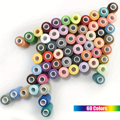Sewing Thread 100 Colors Industrial & Hand Stitching Cotton Thread