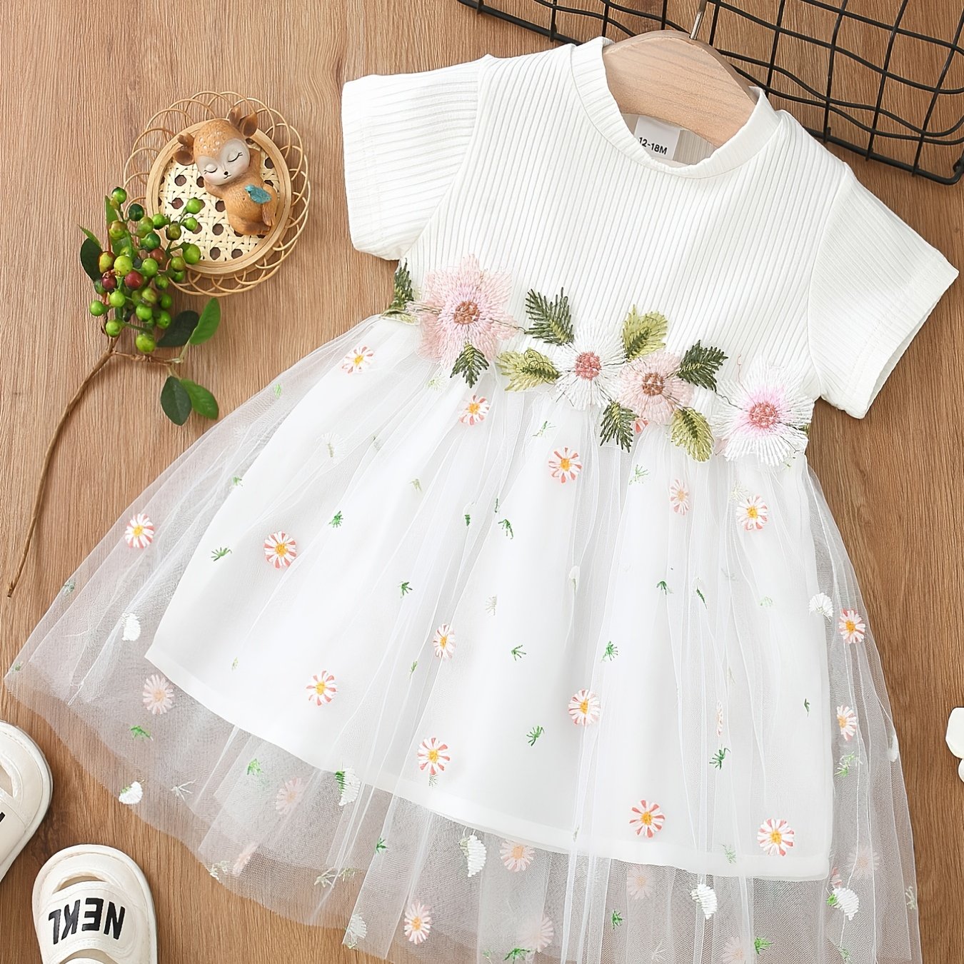 Baby Girls Lace Princess Dress Kids Summer Clothes